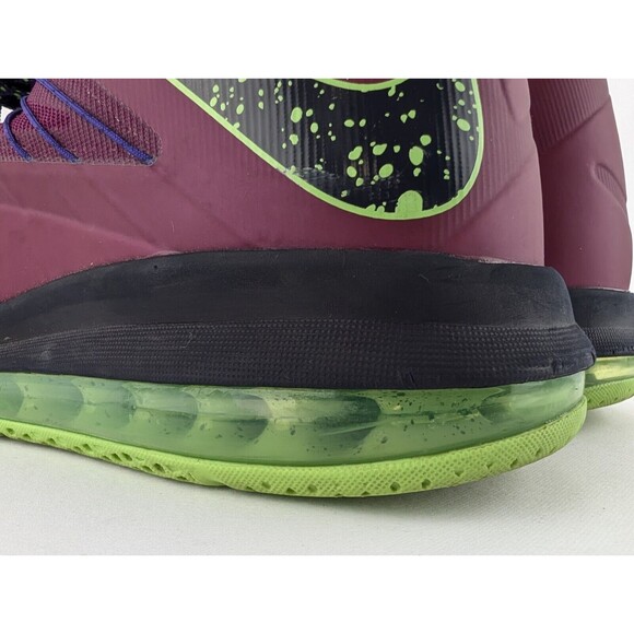 Size 12 - Nike‎ Air Max LeBron 10 Low Raspberry LeBroncurial Basketball Sneakers main image 10